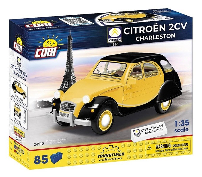 Cobi 24512 - 1/35 - Youngtimer Collection - Citroen 2CV CHARLESTON 1980 - New