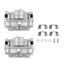 Pinza de freno delantera izquierda y derecha con soporte para Honda Civic Insight Acura EL