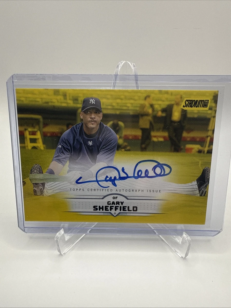 Gary Sheffield Autograph Indiana Baseball Trading Cards for sale