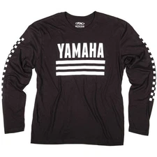 Factory Effex Yamaha Racer Long Sleeve Tee | Black | Sz M