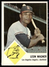 1963 Fleer Leon Wagner EX/MT SEt Break #21