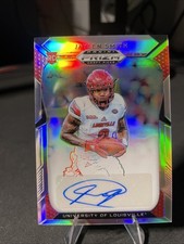 2019 Prizm Draft Picks Jaylen Smith Silver Prizm Autograph Rookie Auto RC #265