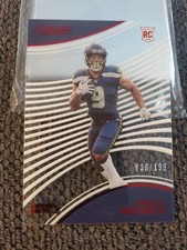 2022 Panini Chronicles Clear Vision Kenneth Walker III Red RC SN /199 Seattle
