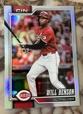 2026 Topps Series 1 Will Benson #171 Rainbow Foil Parallel