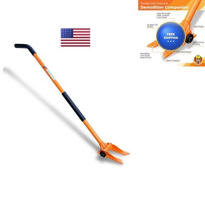 Gutster 60  Demolition Pry Bar & Crowbar - Round Handle Heavy Duty