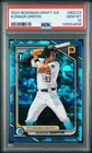 Konnor Griffin 2024 1st Bowman Draft Chrome Sapphire PSA 10 Pirates #1 Prospect