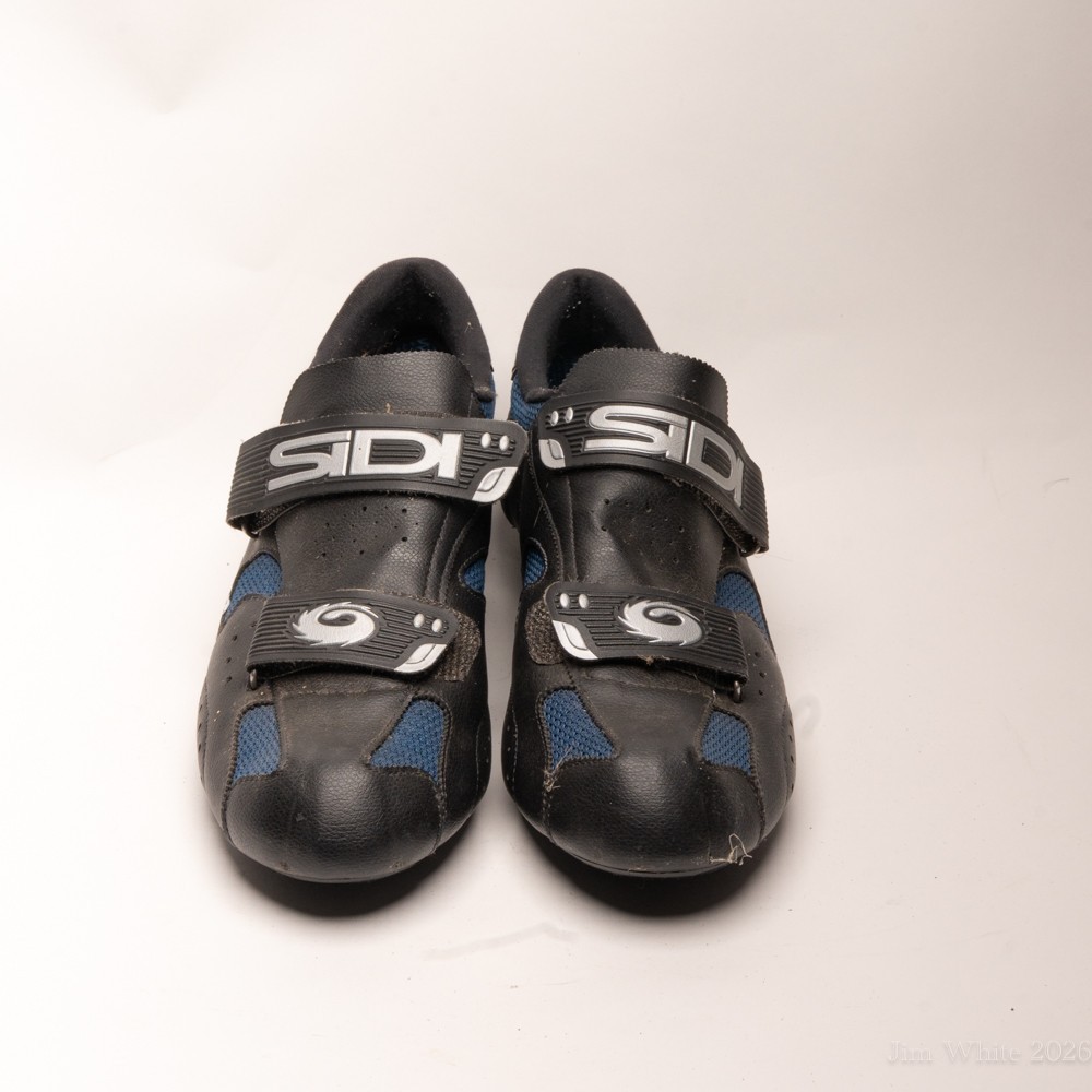 SIDI Black Blue Bike Cycling Shoes 
