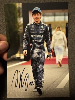 Andrea Kimi Antonelli Mercedes Formel 1 Original Autogramm