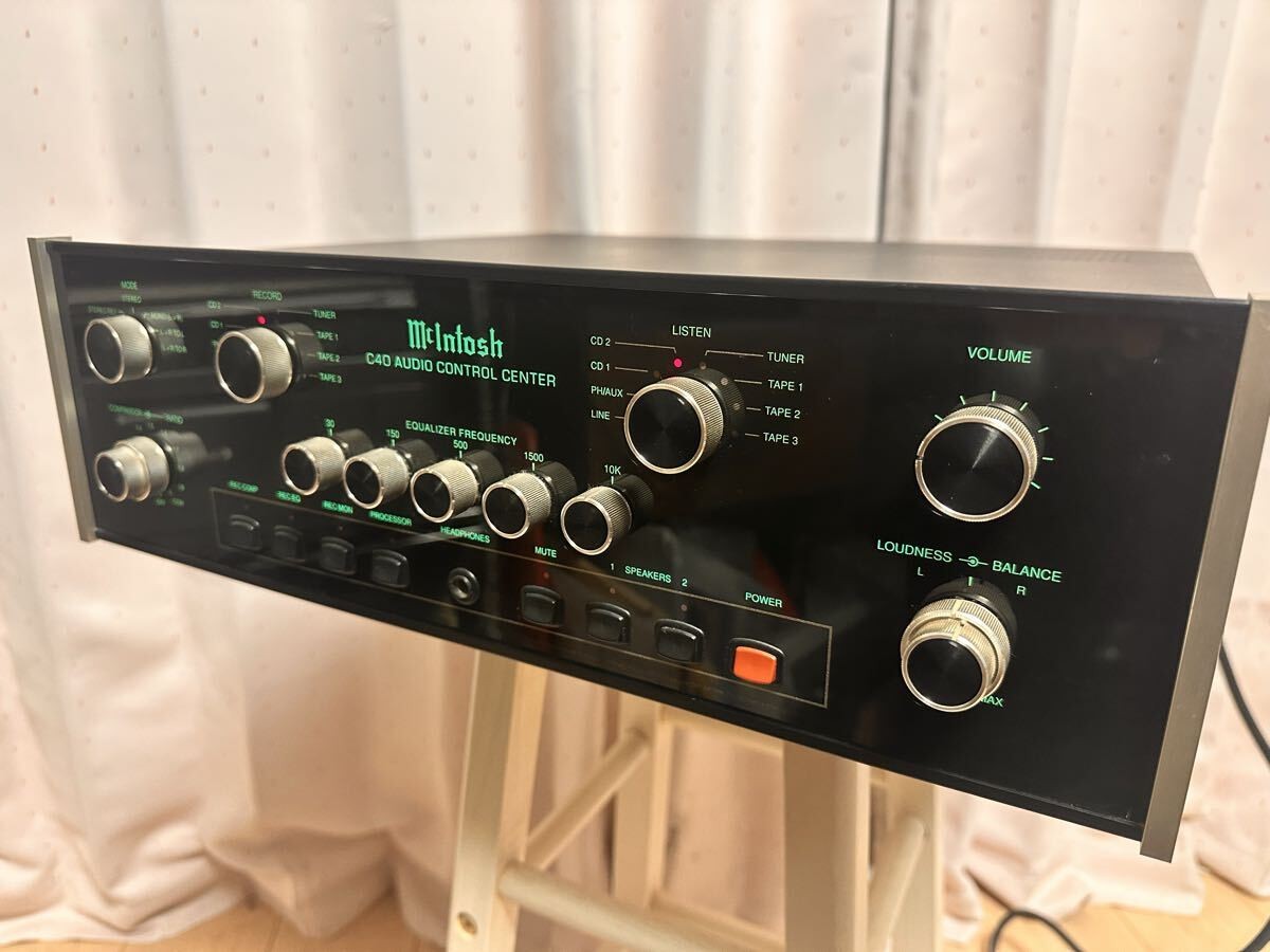 McIntosh C40 Control Amplifier | eBay