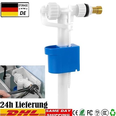 WC Füllventil Universal Spülkasten Schwimmer Ventil 3/8 and 1/2'' Schwimmerventil