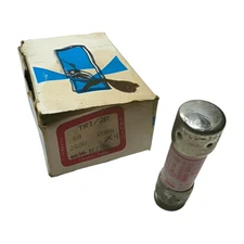 (Box of 4) Shawmut TR1/2R Tri-Onic Time Delay Class RK5 Fuse, 1/2A, 250VAC