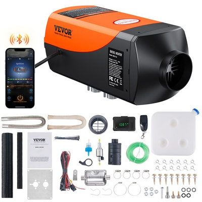 #ad #ad VEVOR Diesel Air Heater 12V 2KW Bluetooth App LCD Display for Car Bus RV Camper $92.99