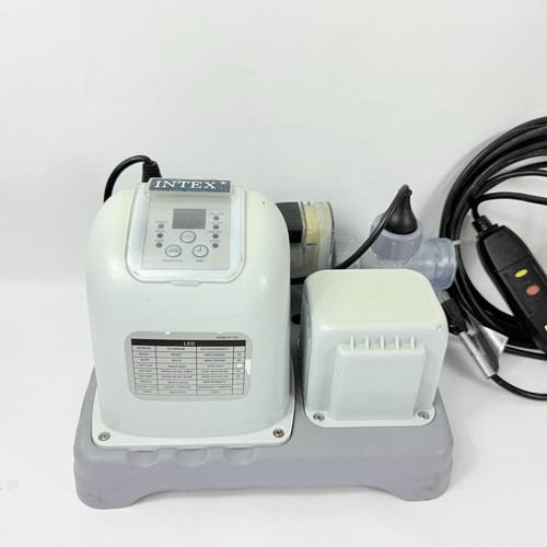 Intex Krystal Clear Saltwater System Pool Filter Pump CS8110 15000 Gallons Works - Picture 3 of 23