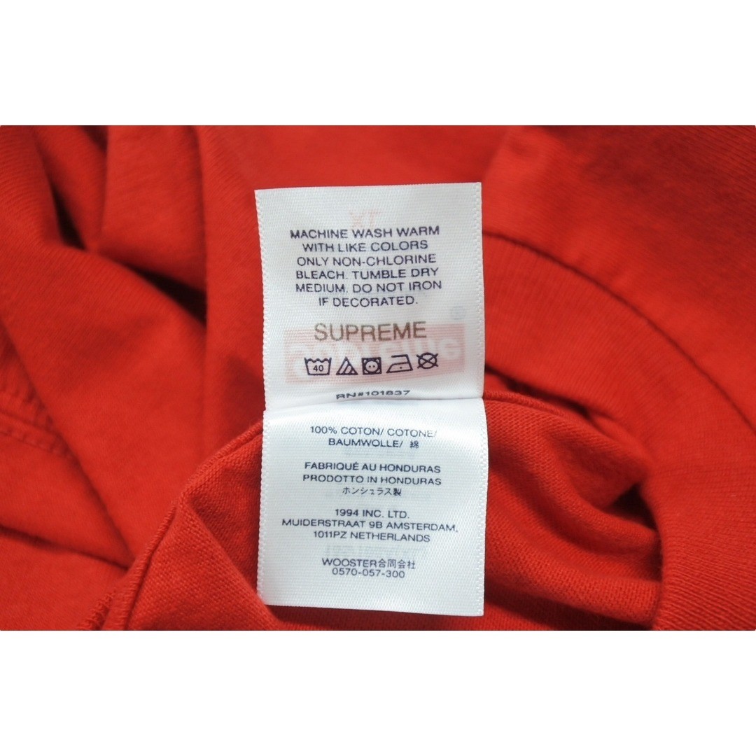 Supreme Playboi Carti PHOTO TEE Short Sleeve T-shirt Red Size XL FW25T thumbnail 8