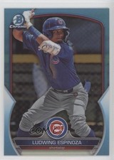 2023 Bowman Draft Chrome Sky Blue Refractor Ludwing Espinoza #BDC-117 3pu