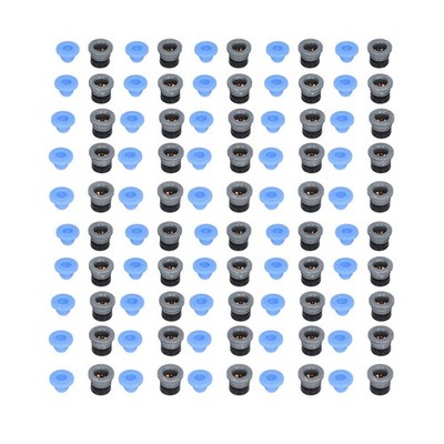 Valve Connector Heads PTFE 50 Pcs ECAS04 3D Printer Pneumatic Control Fittings
