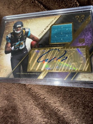 Allen Robinson 2014 Topps Triple Threads Autograph Auto Jersey 21/75