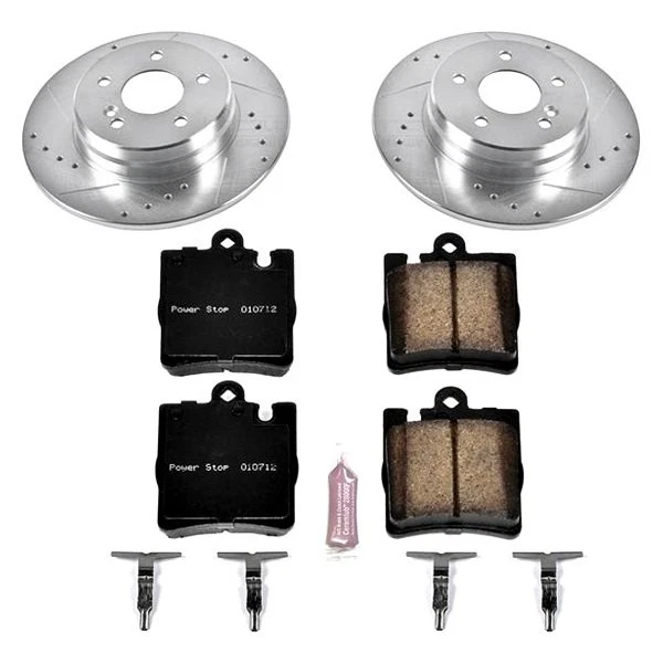 PowerStop K6697 Brake Kit For Mercedes-Benz CLK430 2000-2003 Rear - Изображение 2 из 4