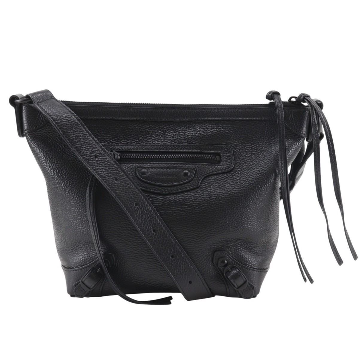 BALENCIAGA NEO CLASSIC HOBO ショルダーバッグ シティ BALENCIAGA Neo Classic Hobo Shoulder Bag 689946 black Calfskin