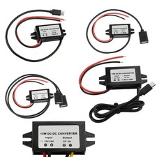 DC-DC 12V To 5V Converter Step Down Module USB Output Power Adapter