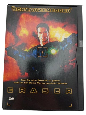 Eraser Arnold Schwarzenegger DVD Action Cyber Thriller FSK16 Deutsch Englisch