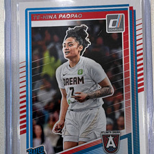 Panini 2025 WNBA Donruss Rated Rookie #91 Te-Hina Paopao Atlanta Dream
