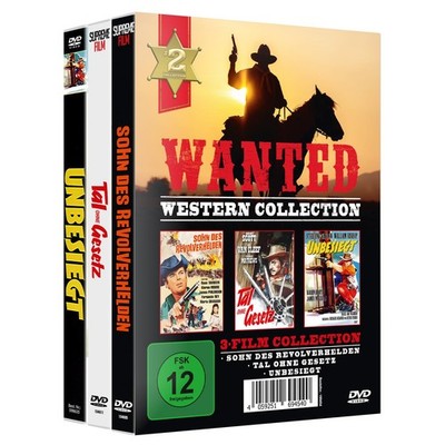 WANTED - WESTERN COLLECTION #2 - 3 FILME BUNDLE PACK (DVD) Sterling Hayden