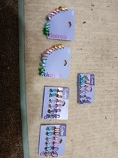 Bulk Lot Of (5) Claire's Closeout Earrings As Pictured MSRP $75 NWT