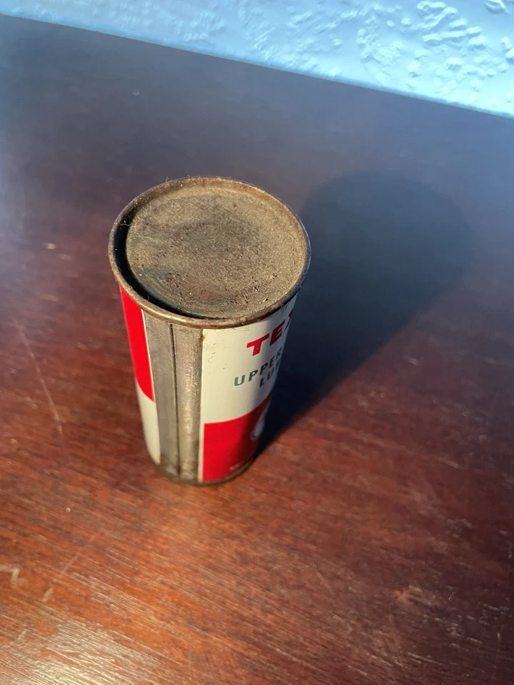 Texaco Cilindro Superior Lubricante Completo/Texaco Hogar Lubricante Latas (2lote) Foto 3 de 4
