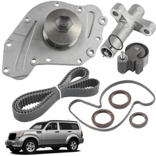 TBK1150WP Serpentine Drive Timing Belt With Water Pump Kit Compatible with 20...