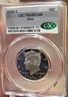 2008-S Kennedy Half Dollar Silver PR68. DCAM CAC
