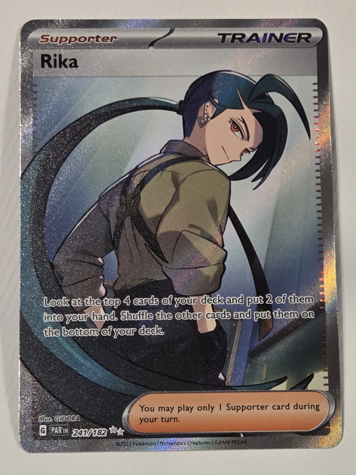 Rika 2023 Scarlet & Violet: Paradox Rift #241/182 Ultra Rare Price