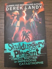 A Small Matter of Impending Catastrophe by Derek Landy Paperback -- Excellent