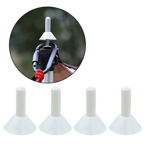 4 Stück Zeltstange Bolzen Schutzkappen Anti Donner Schutzkappe Premium - Bild 5 von 7
