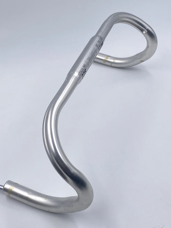 Manubrio bici corsa ITM S. Italia Pro 225 Anatomica 43 road bike handlebar 25,9ø - Immagine 4 di 4