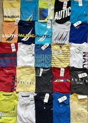 Nautica Toddler/Little Boys Graphic Short or LNG Sleeve T-shirts/Tops 2T-4T, 4-6