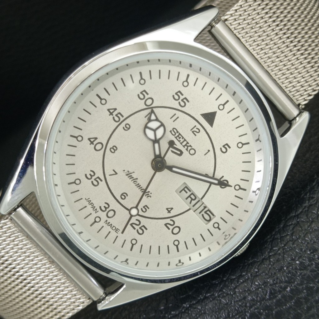 SEIKO JAPAN a442272-1 WATCH 5 AUTOMATIC REFURBISHED SILVER MENS 6309A VINTAGE - vintagewatches.pk