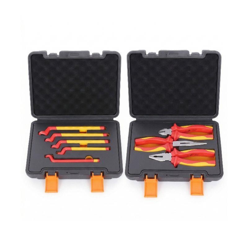 5PC Insulated Box End Spanner Set 1000V + 3 Piece 1000V Insulated Pliers Set EV