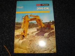 prospectus travaux public pelle poclain