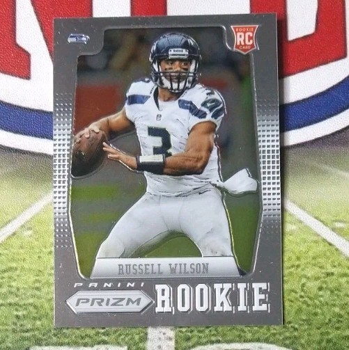 2012 Panini Prizm Russell Wilson #230 Rookie RC TOWEL UP Future HOF