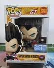 Funko Pop Super Saiyan 4 Vegeta Chase Flocked Glow Chalice Exclusive +Protector