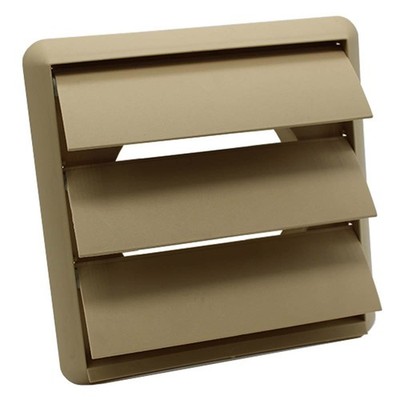 Kair Gravity Gitter 125 mm Rundzapfen - Beige