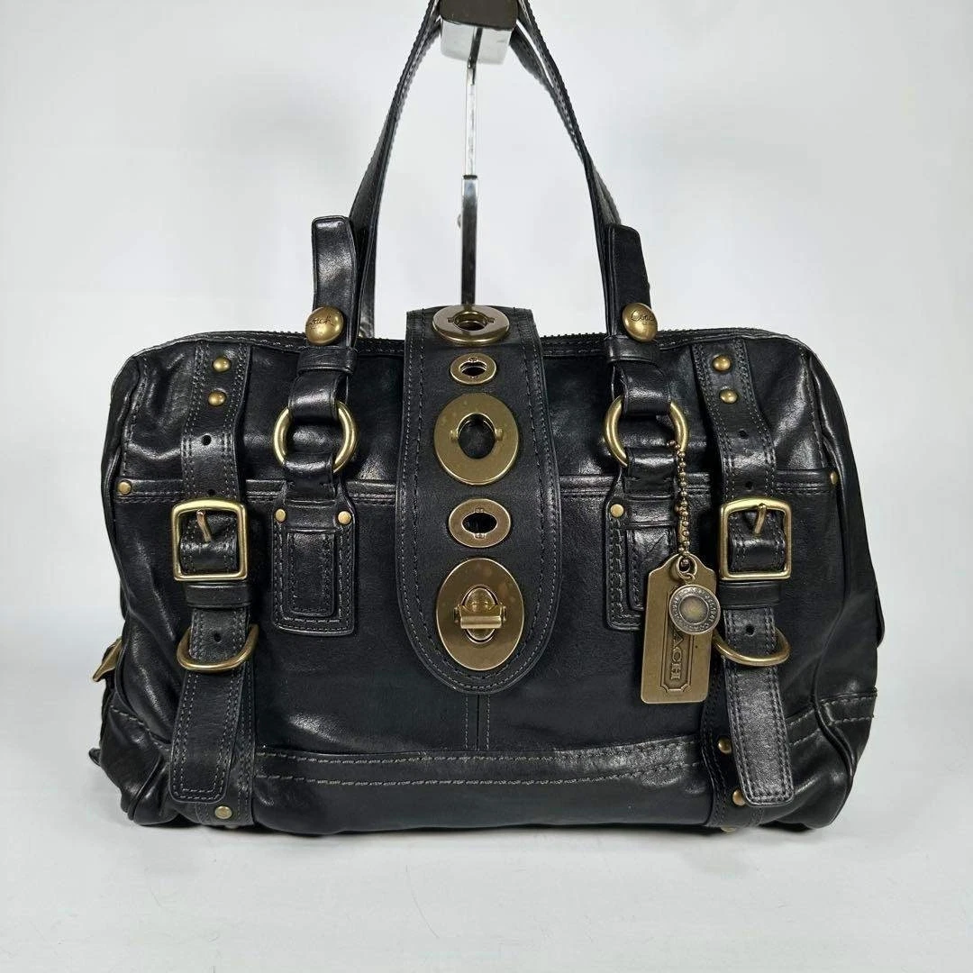 バッグ Coach Daphe Legacy Satchel Bag Turn Lock 25+ Coach Legacy Turn Lock Satchel/Top Handle Bag Handbags & Bags