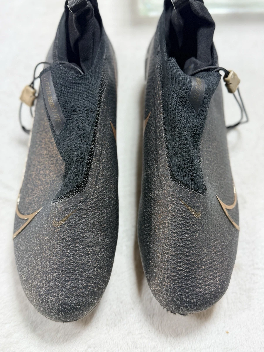Nike Vapor Edge Elite 360 Football Cleats Black Gold Men Size 9 AO8276 012 Vapor Edge Elite 360 Flyknit  main image 4