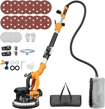 Drywall Sander, 1000W Electric Drywall Sander with Vacuum, 2200RPM Automatic