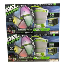Gel Blaster Portal Target System + Depot + 60,000 Dehydrated Gellets 2-Pack