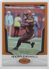 2017 Certified Mirror Orange 83/299 Isaiah Crowell #39 0a3