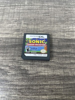 Nintendo DS Sonic Classic Collection Game Cartridge Works Great Summer Fun