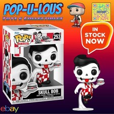Funko POP! AD ICONS Bob's Big Boy #253 Skull Bob Vinyl Figure ✅NI-STOCK✅