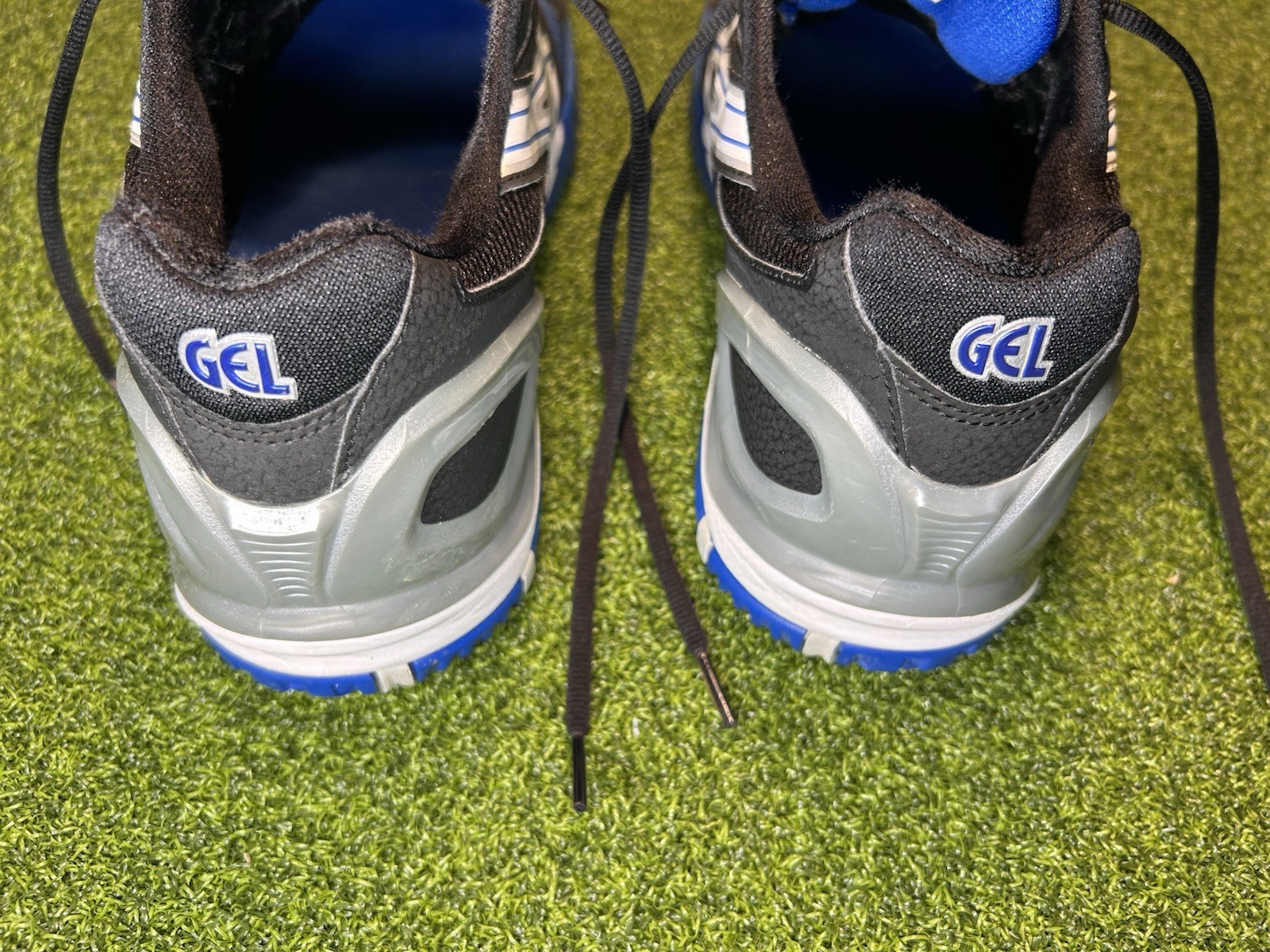 Asics Gel Resolution 5 Men’s Size 12 Black Blue Tennis Shoes Sneakers Pickleball thumbnail 5